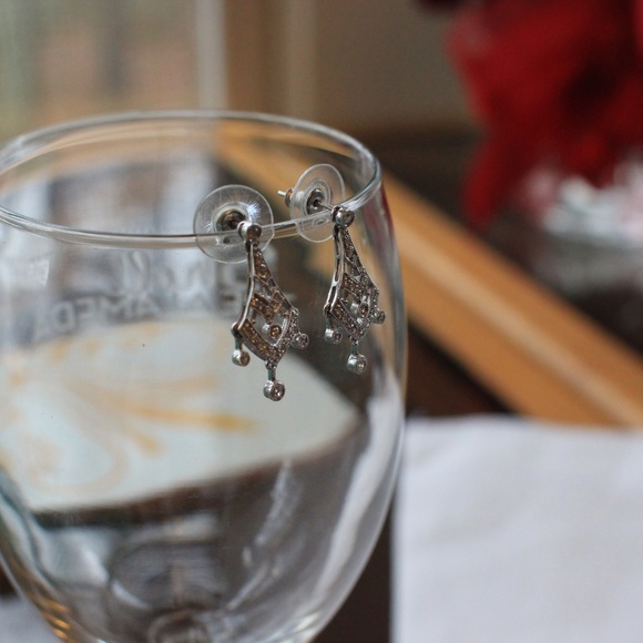 Diamond Chandelier Earrings - Picture 2 of 2